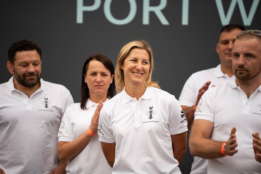 Olimpijczycy w strefie kibica w Porcie Węglowym